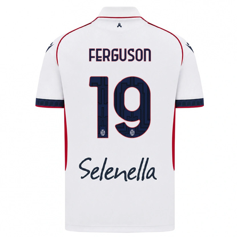 Danxen Kvinnor Lewis Ferguson #19 Vit Röd Kunglig Blå Bortatröja Matchtröjor 2026/27 Tröjor T-Tröja