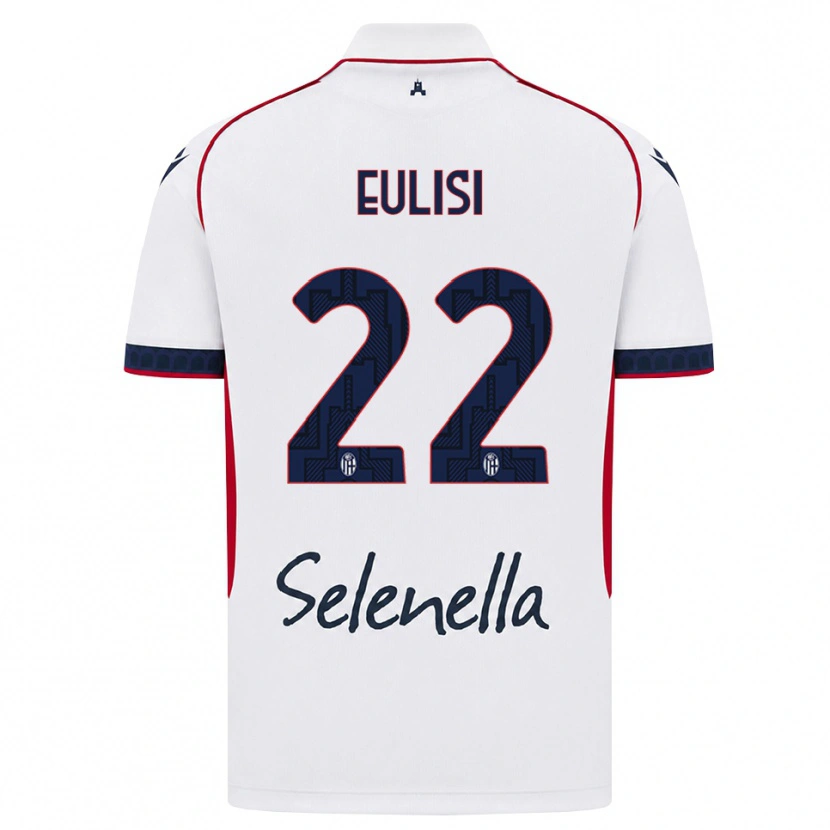 Danxen Kvinnor Gabriele Eulisi #22 Vit Röd Kunglig Blå Bortatröja Matchtröjor 2026/27 Tröjor T-Tröja