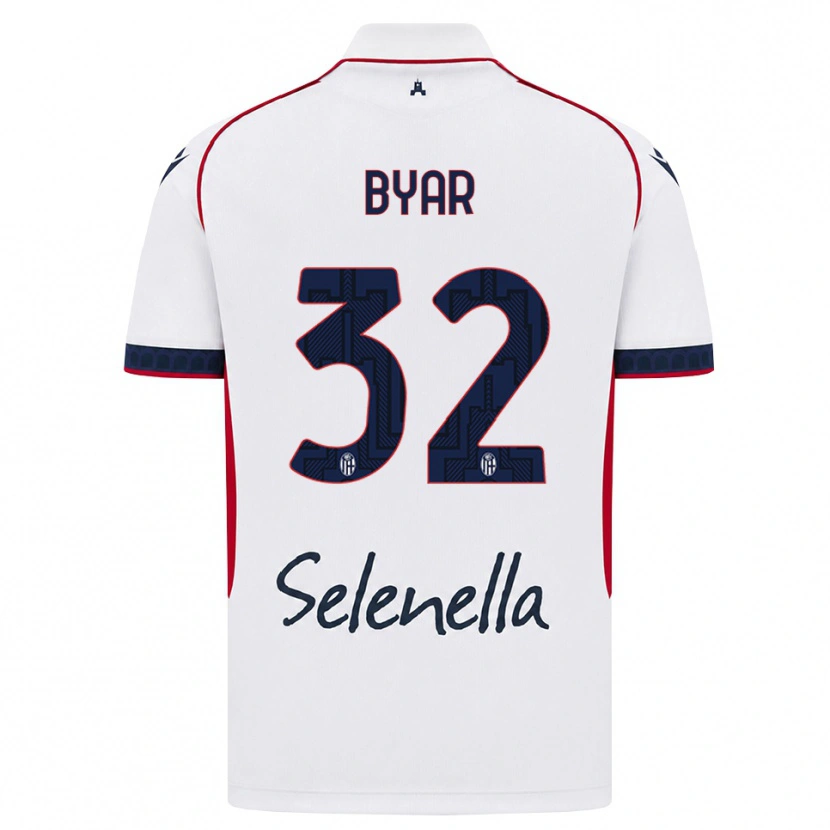 Danxen Kvinnor Naïm Byar #32 Vit Röd Kunglig Blå Bortatröja Matchtröjor 2026/27 Tröjor T-Tröja