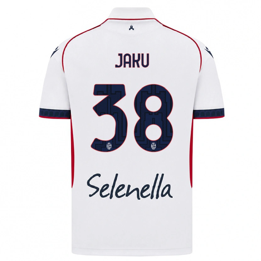 Danxen Kvinnor Jordi Jaku #38 Vit Röd Kunglig Blå Bortatröja Matchtröjor 2026/27 Tröjor T-Tröja