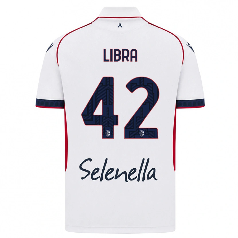 Danxen Kvinnor Marco Libra #42 Vit Röd Kunglig Blå Bortatröja Matchtröjor 2026/27 Tröjor T-Tröja