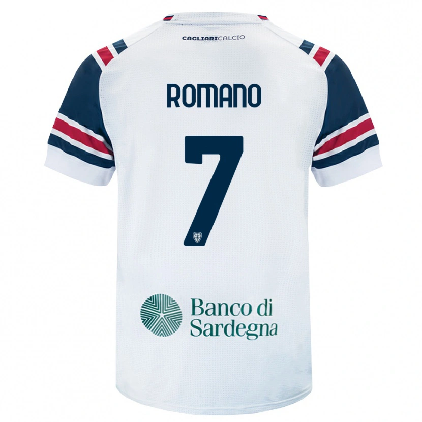 Danxen Kvinnor Antonio Romano #7 Vit Röd Grön Bortatröja Matchtröjor 2026/27 Tröjor T-Tröja