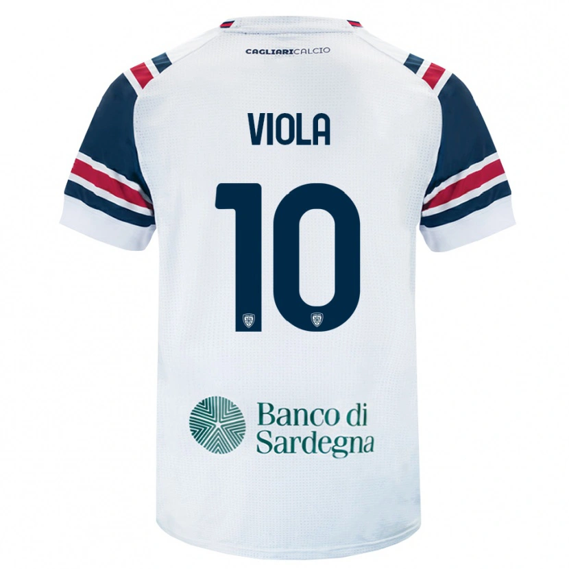 Danxen Kvinnor Nicolas Viola #10 Vit Röd Grön Bortatröja Matchtröjor 2026/27 Tröjor T-Tröja