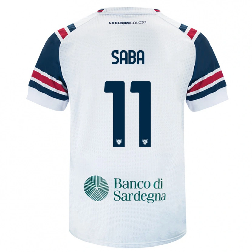 Danxen Kvinnor Alessio Saba #11 Vit Röd Grön Bortatröja Matchtröjor 2026/27 Tröjor T-Tröja