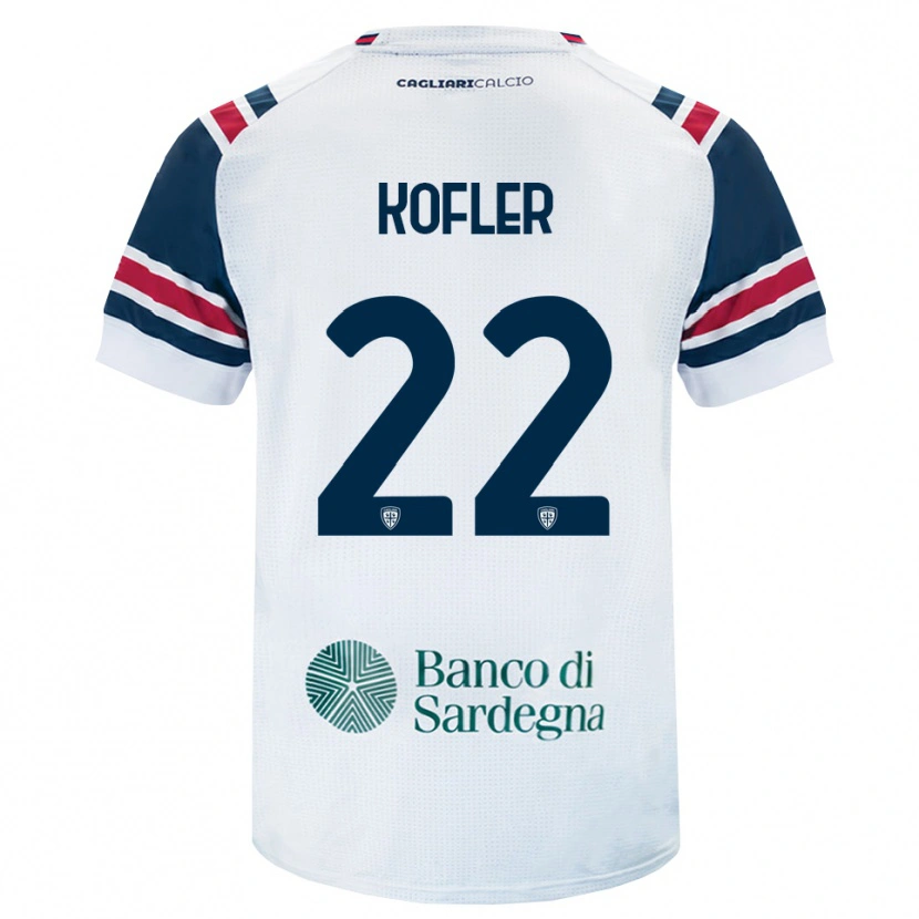 Danxen Kvinnor Raphael Kofler #22 Vit Röd Grön Bortatröja Matchtröjor 2026/27 Tröjor T-Tröja