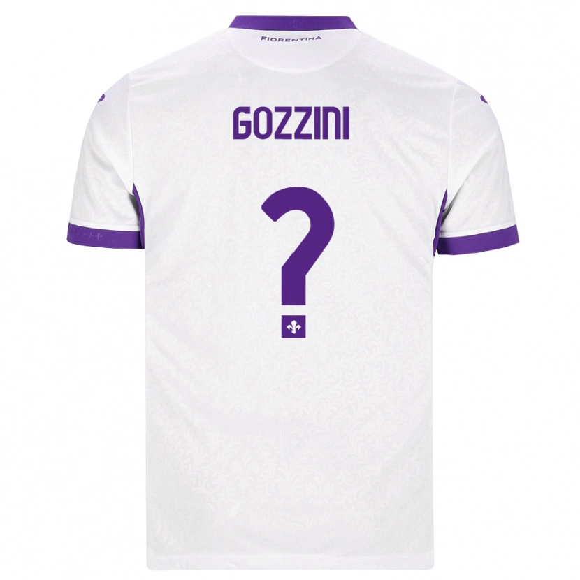 Danxen Kvinnor Gozzini #0 Vit Lila Bortatröja Matchtröjor 2026/27 Tröjor T-Tröja