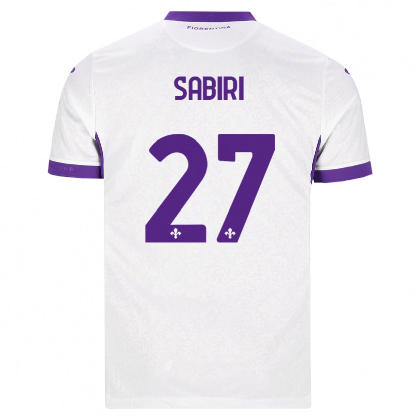 Danxen Kvinnor Abdelhamid Sabiri #27 Vit Lila Bortatröja Matchtröjor 2026/27 Tröjor T-Tröja