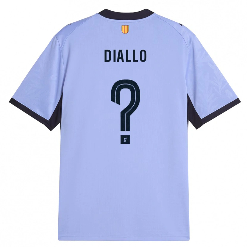 Danxen Kvinnor Mouhamed Diallo #0 Lavendel Svart Tredjesatsen Matchtröjor 2026/27 Tröjor T-Tröja