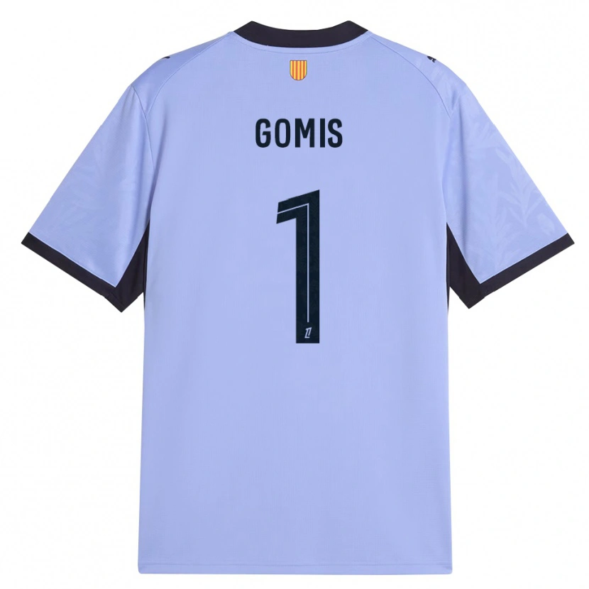 Danxen Kvinnor Ibrahim Gomis #1 Lavendel Svart Tredjesatsen Matchtröjor 2026/27 Tröjor T-Tröja