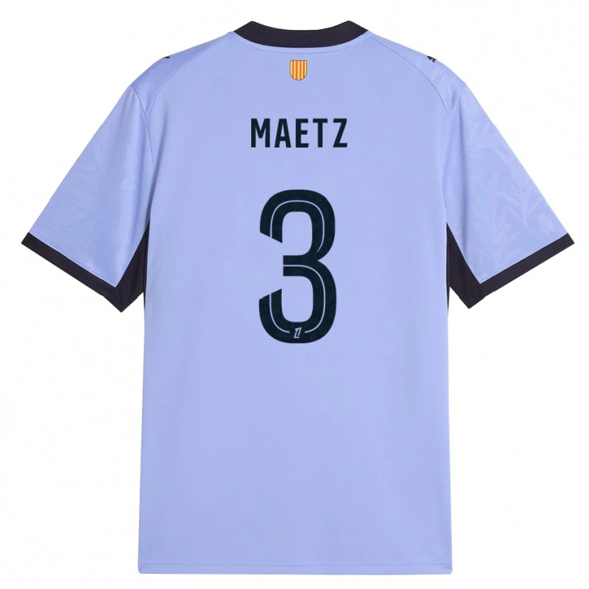 Danxen Kvinnor Agathe Maetz #3 Lavendel Svart Tredjesatsen Matchtröjor 2026/27 Tröjor T-Tröja