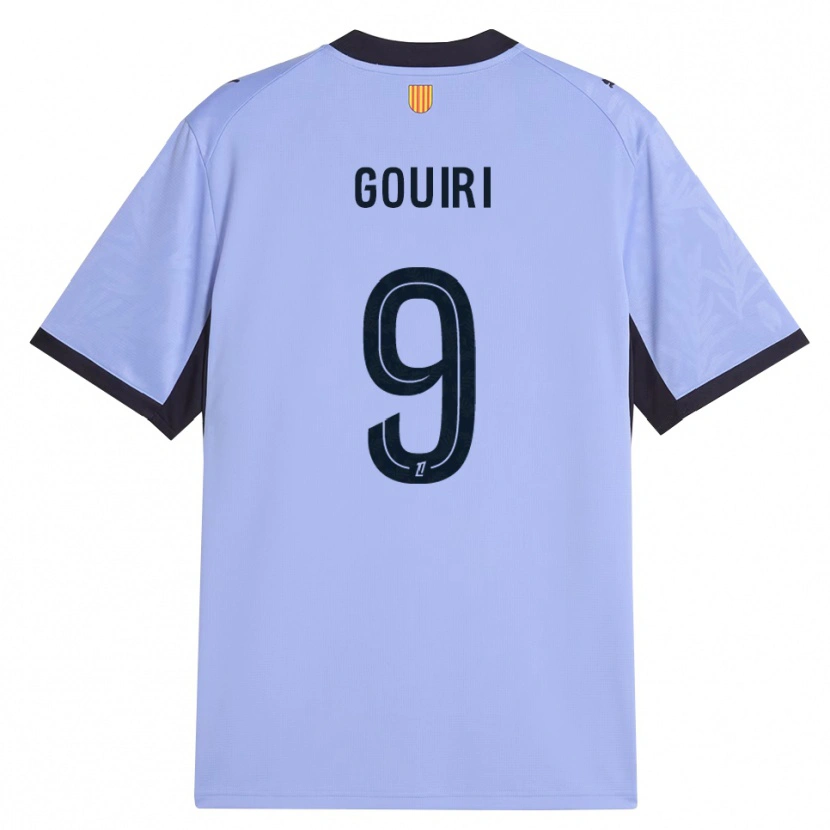Danxen Kvinnor Amine Gouiri #9 Lavendel Svart Tredjesatsen Matchtröjor 2026/27 Tröjor T-Tröja