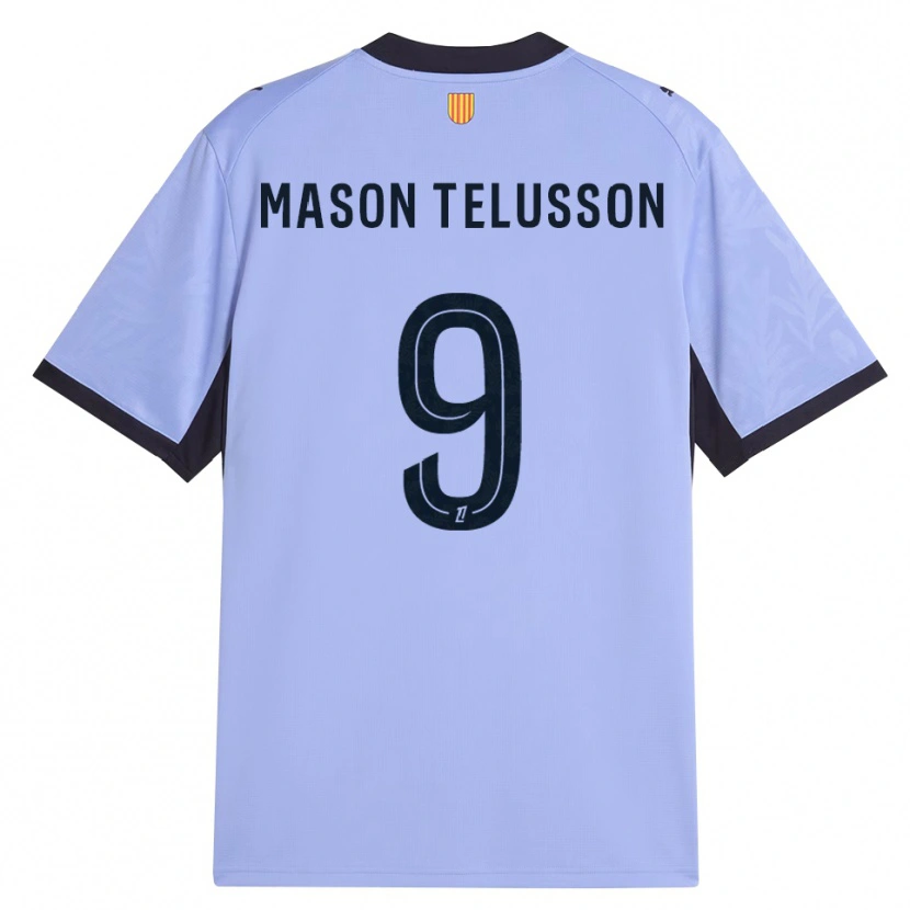 Danxen Kvinnor Jah-Mason Telusson #9 Lavendel Svart Tredjesatsen Matchtröjor 2026/27 Tröjor T-Tröja