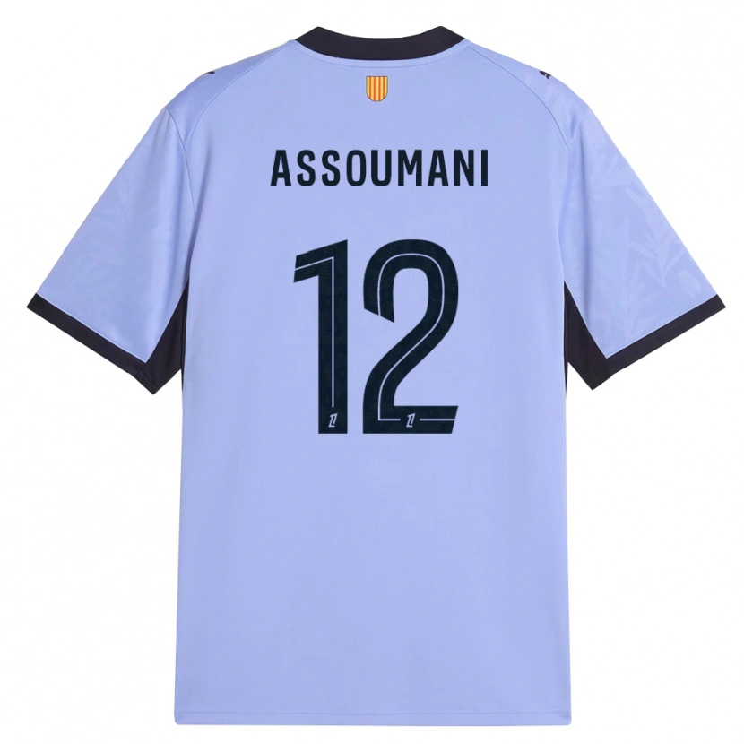 Danxen Kvinnor Saïfi Assoumani #12 Lavendel Svart Tredjesatsen Matchtröjor 2026/27 Tröjor T-Tröja