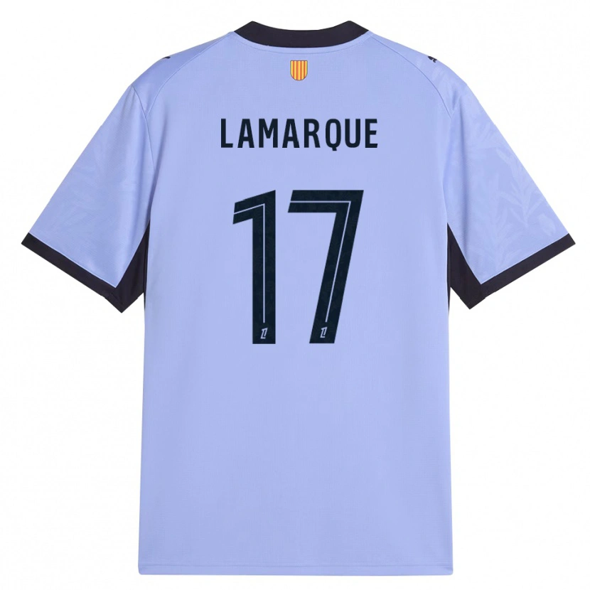 Danxen Kvinnor Alais Lamarque #17 Lavendel Svart Tredjesatsen Matchtröjor 2026/27 Tröjor T-Tröja