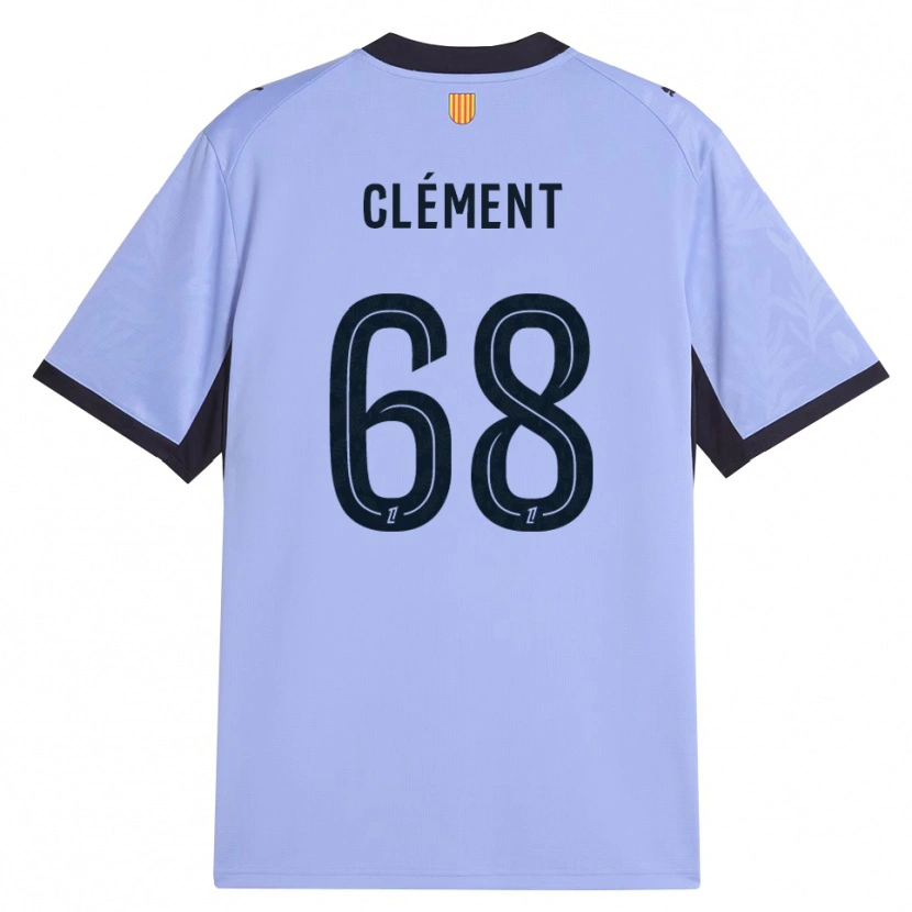 Danxen Kvinnor Mathis Clément #68 Lavendel Svart Tredjesatsen Matchtröjor 2026/27 Tröjor T-Tröja