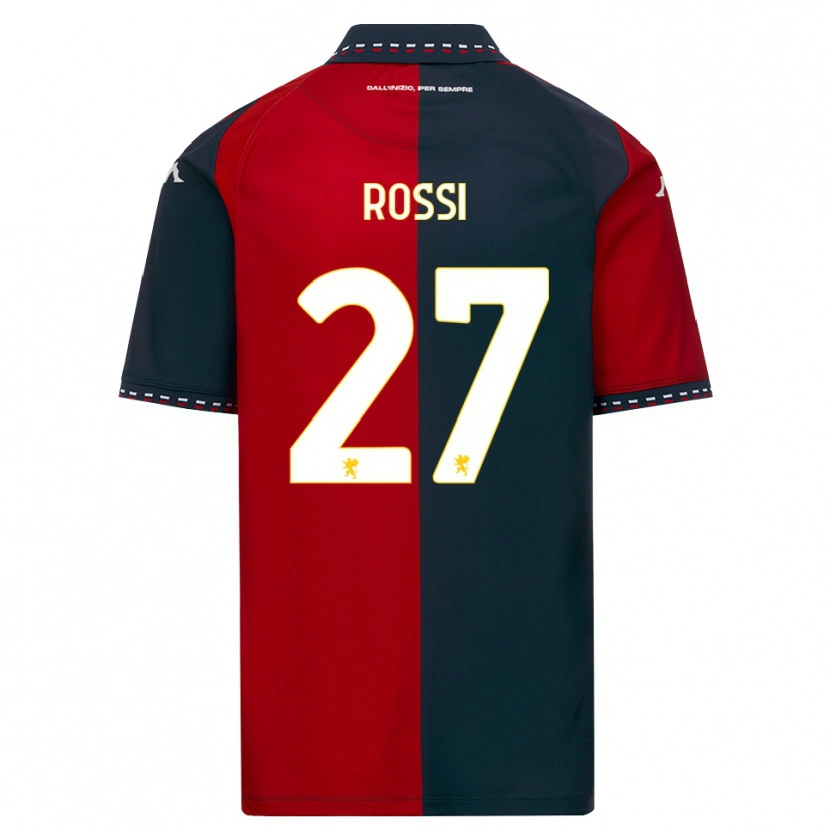 Danxen Barn Lucrezia Rossi #27 Röd Svart Vit Hemmatröja Matchtröjor 2026/27 Tröjor T-Tröja
