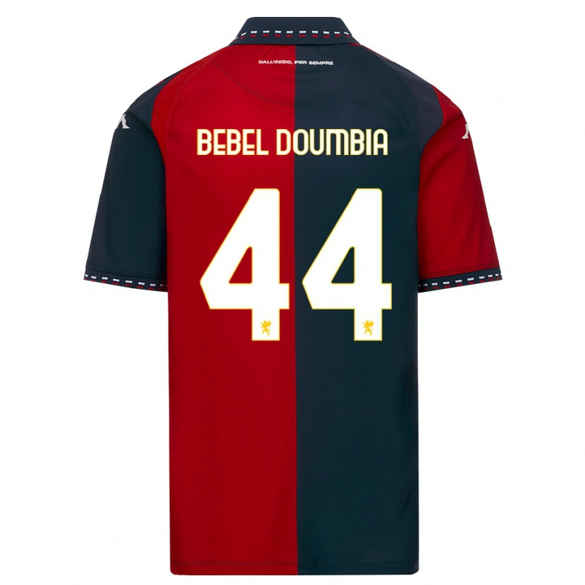 Danxen Barn Chec Bebel Doumbia #44 Röd Svart Vit Hemmatröja Matchtröjor 2026/27 Tröjor T-Tröja