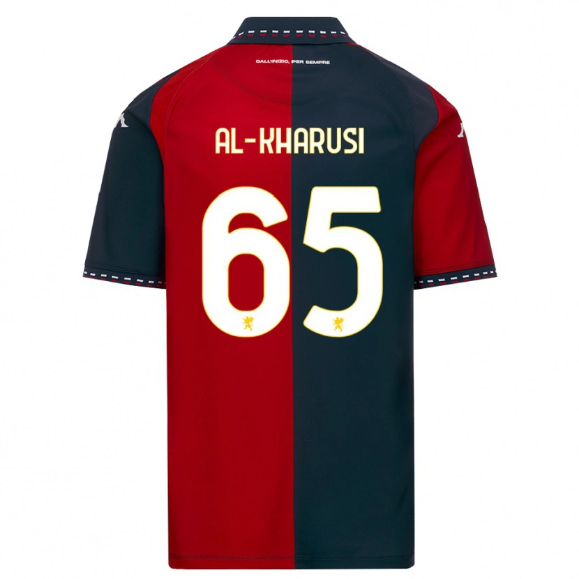 Danxen Barn Suhayb Al-Kharusi #65 Röd Svart Vit Hemmatröja Matchtröjor 2026/27 Tröjor T-Tröja
