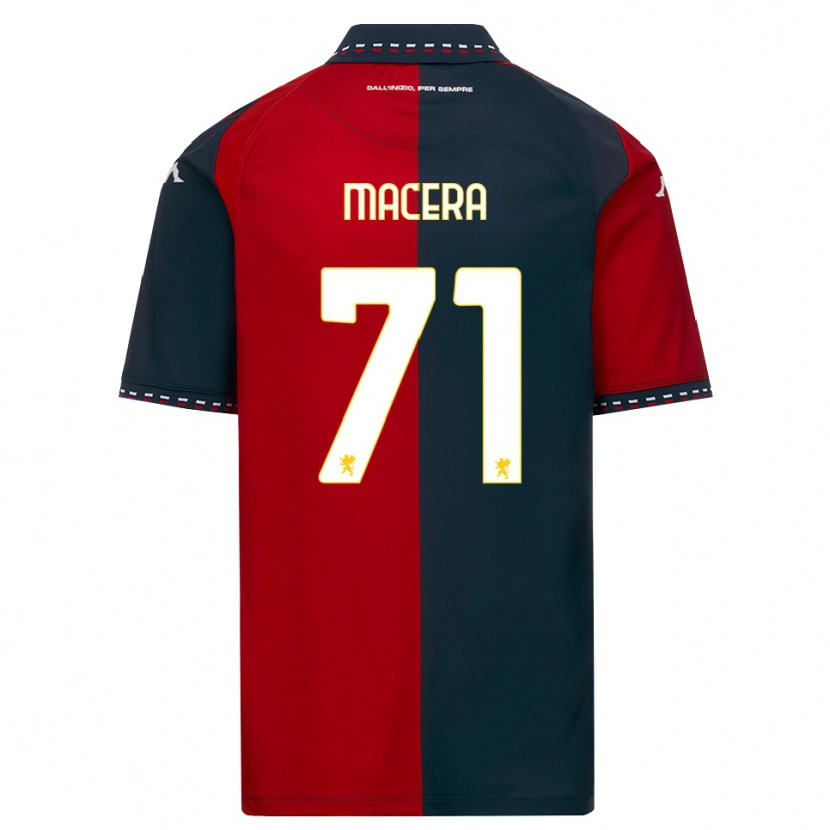 Danxen Barn Matilde Macera #71 Röd Svart Vit Hemmatröja Matchtröjor 2026/27 Tröjor T-Tröja