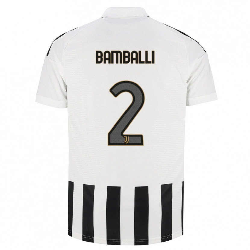 Danxen Barn Léo Bamballi #2 Svart Vit Brun Hemmatröja Matchtröjor 2026/27 Tröjor T-Tröja