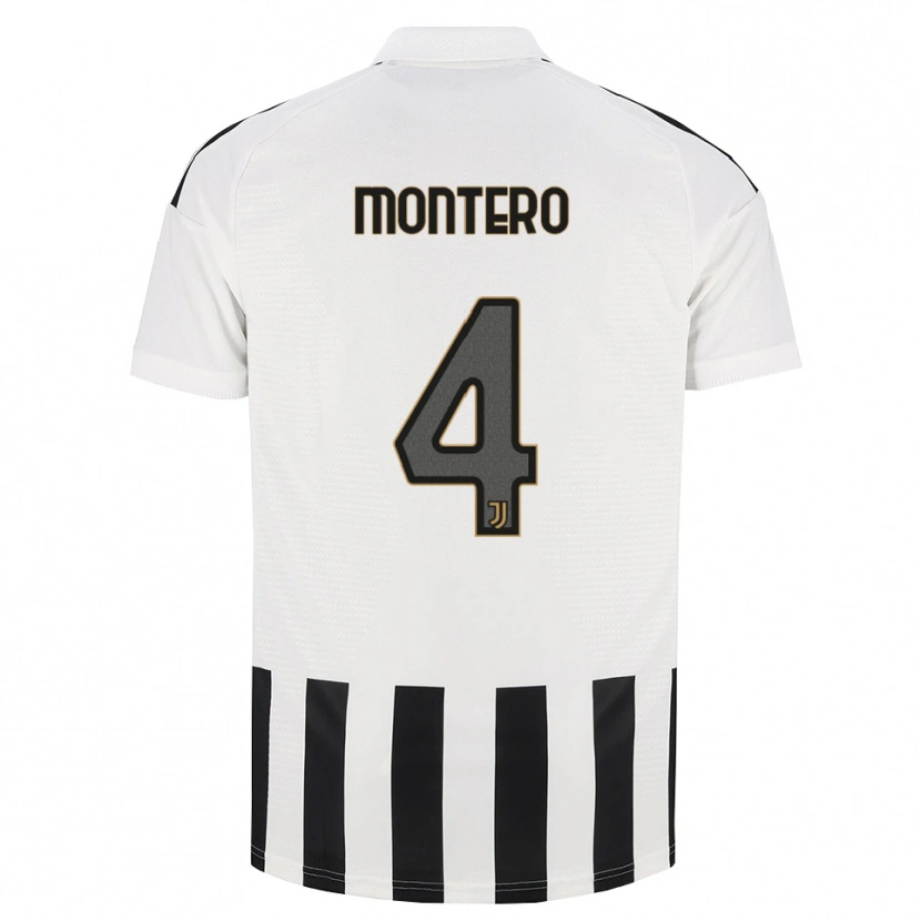 Danxen Barn Alfonso Montero #4 Svart Vit Brun Hemmatröja Matchtröjor 2026/27 Tröjor T-Tröja