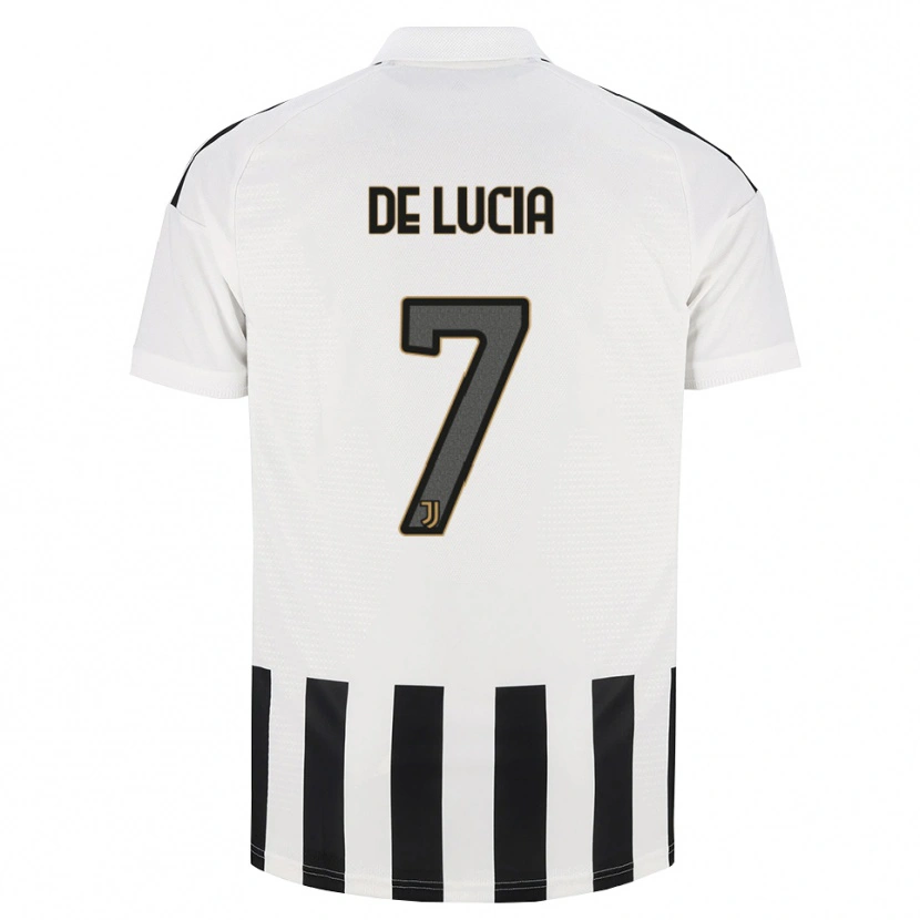 Danxen Barn Raffaele De Lucia #7 Svart Vit Brun Hemmatröja Matchtröjor 2026/27 Tröjor T-Tröja