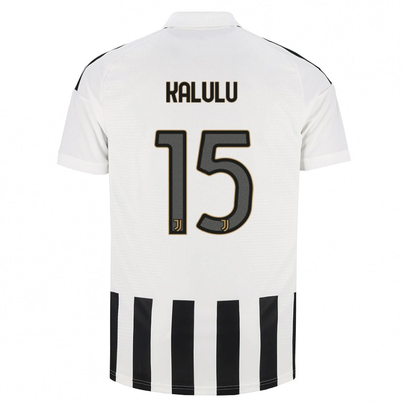 Danxen Barn Pierre Kalulu #15 Svart Vit Brun Hemmatröja Matchtröjor 2026/27 Tröjor T-Tröja