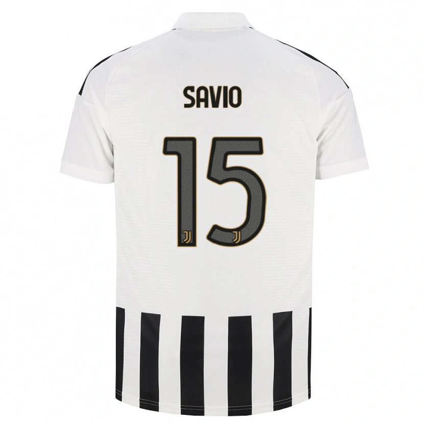 Danxen Barn Federico Savio #15 Svart Vit Brun Hemmatröja Matchtröjor 2026/27 Tröjor T-Tröja
