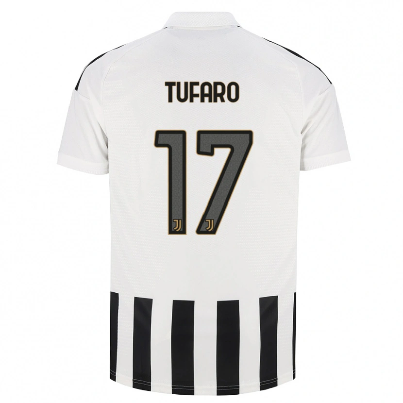 Danxen Barn Gabriele Tufaro #17 Svart Vit Brun Hemmatröja Matchtröjor 2026/27 Tröjor T-Tröja