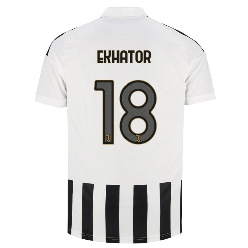 Danxen Barn Jeff Ekhator #18 Svart Vit Brun Hemmatröja Matchtröjor 2026/27 Tröjor T-Tröja