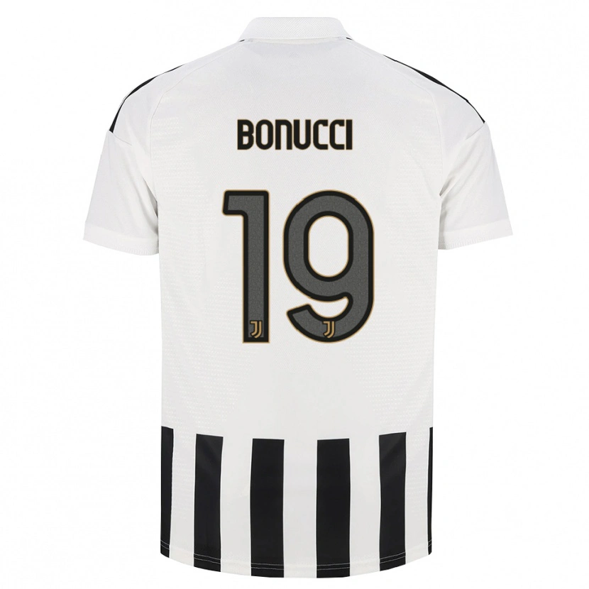 Danxen Barn Leonardo Bonucci #19 Svart Vit Brun Hemmatröja Matchtröjor 2026/27 Tröjor T-Tröja