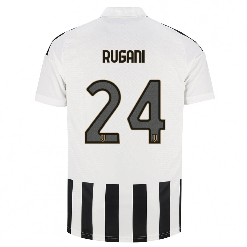 Danxen Barn Daniele Rugani #24 Svart Vit Brun Hemmatröja Matchtröjor 2026/27 Tröjor T-Tröja