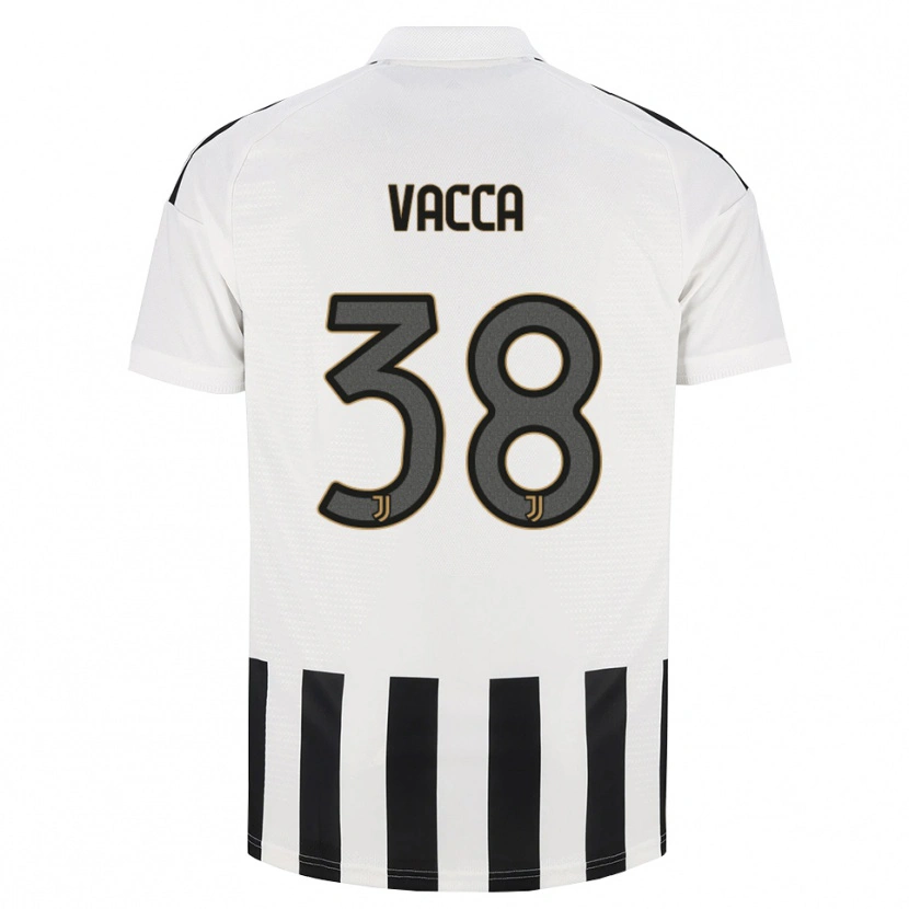 Danxen Barn Alessio Vacca #38 Svart Vit Brun Hemmatröja Matchtröjor 2026/27 Tröjor T-Tröja