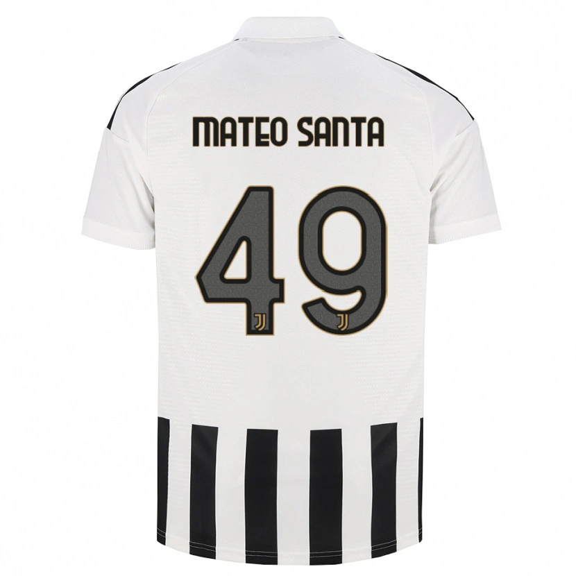 Danxen Barn Mateo Santa Maria #49 Svart Vit Brun Hemmatröja Matchtröjor 2026/27 Tröjor T-Tröja