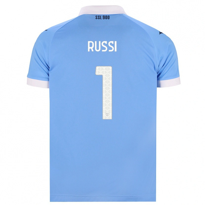 Danxen Barn Gabriele Russi #1 Himmelblå Svart Vit Hemmatröja Matchtröjor 2026/27 Tröjor T-Tröja