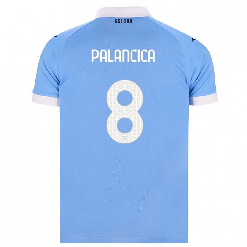 Danxen Barn Cristian Palancica #8 Himmelblå Svart Vit Hemmatröja Matchtröjor 2026/27 Tröjor T-Tröja