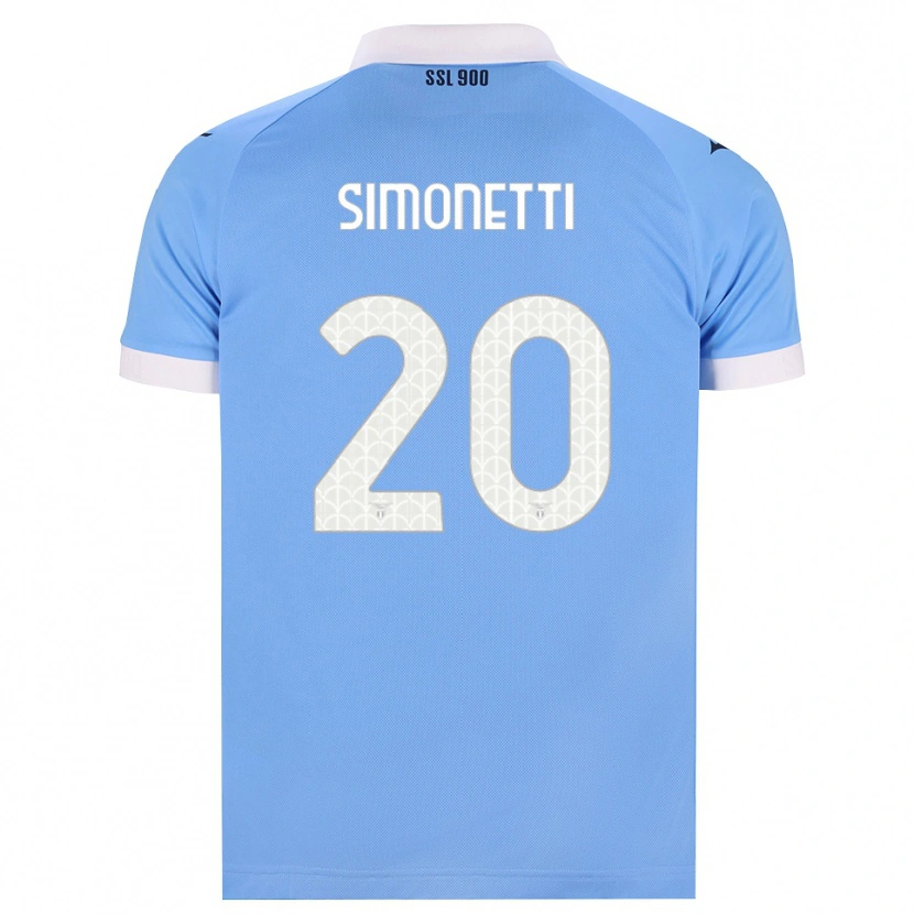 Danxen Barn Flaminia Simonetti #20 Himmelblå Svart Vit Hemmatröja Matchtröjor 2026/27 Tröjor T-Tröja
