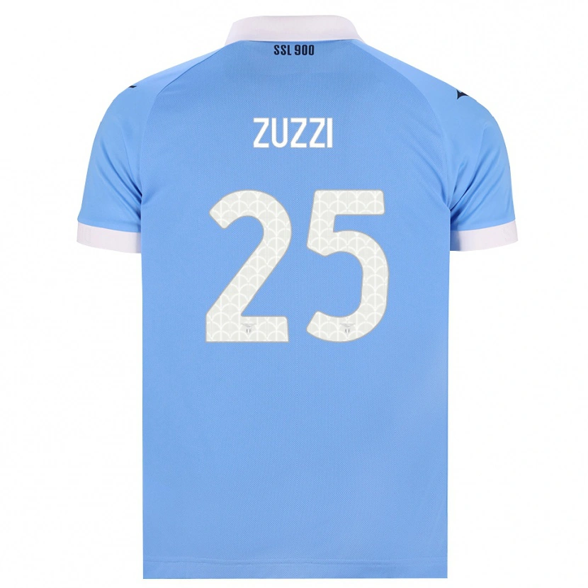 Danxen Barn Giorgia Zuzzi #25 Himmelblå Svart Vit Hemmatröja Matchtröjor 2026/27 Tröjor T-Tröja