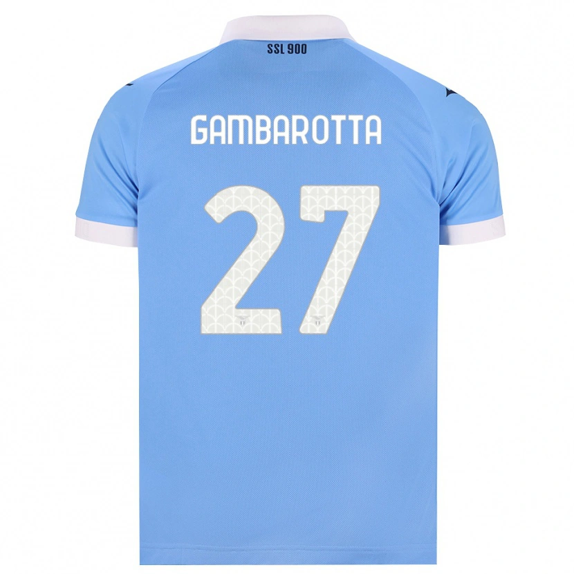 Danxen Barn Margot Gambarotta #27 Himmelblå Svart Vit Hemmatröja Matchtröjor 2026/27 Tröjor T-Tröja
