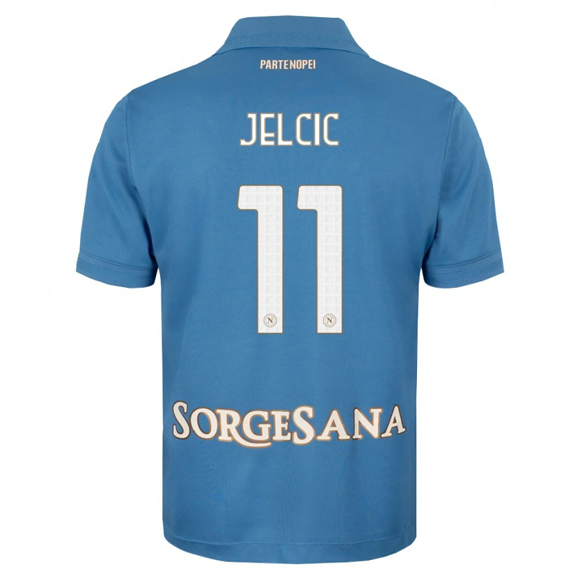 Danxen Barn Maja Jelčić #11 Dimblå Vit Hemmatröja Matchtröjor 2026/27 Tröjor T-Tröja
