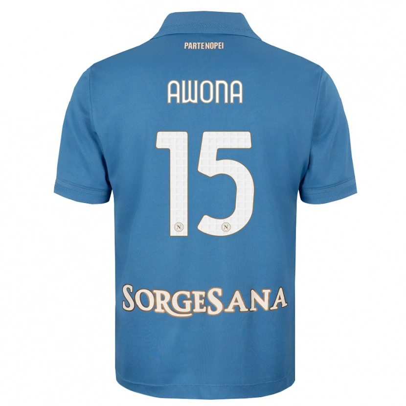 Danxen Barn Aurelle Awona #15 Dimblå Vit Hemmatröja Matchtröjor 2026/27 Tröjor T-Tröja
