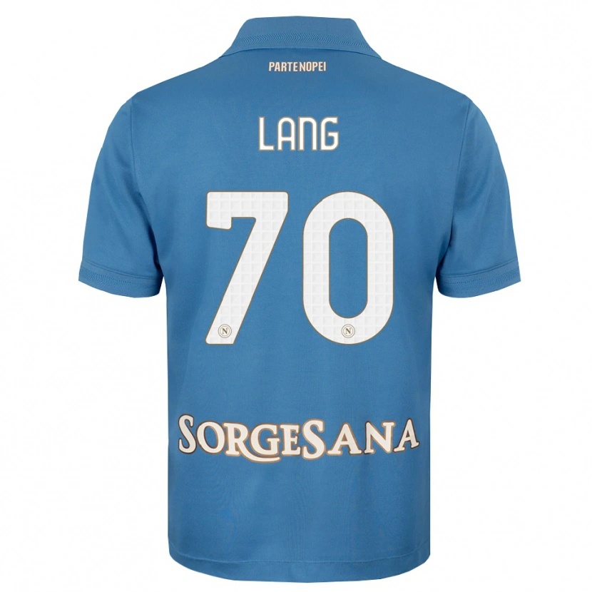 Danxen Barn Noa Lang #70 Dimblå Vit Hemmatröja Matchtröjor 2026/27 Tröjor T-Tröja
