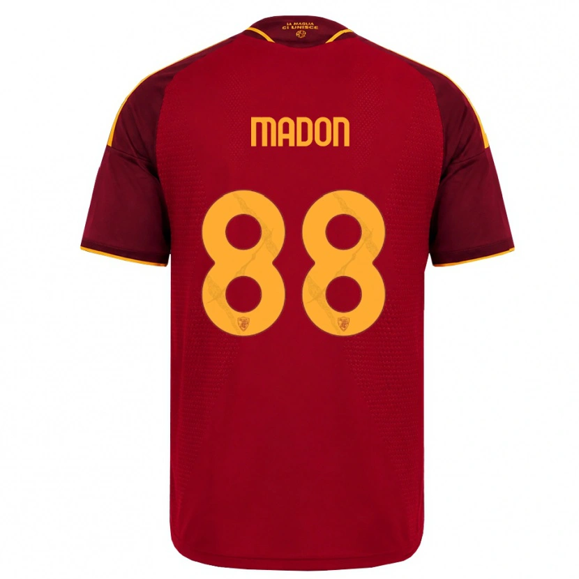 Danxen Barn Maja Madon #88 Röd Gyllene Gul Hemmatröja Matchtröjor 2026/27 Tröjor T-Tröja