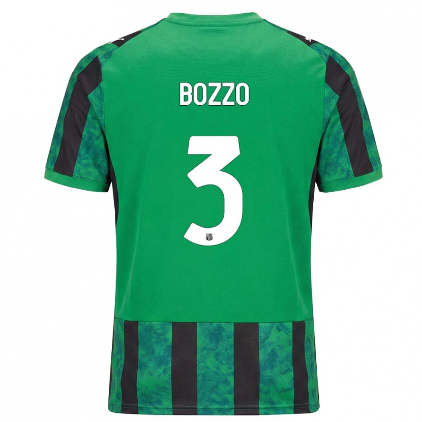 Danxen Barn Marco Bozzo #3 Grön Svart Vit Hemmatröja Matchtröjor 2026/27 Tröjor T-Tröja