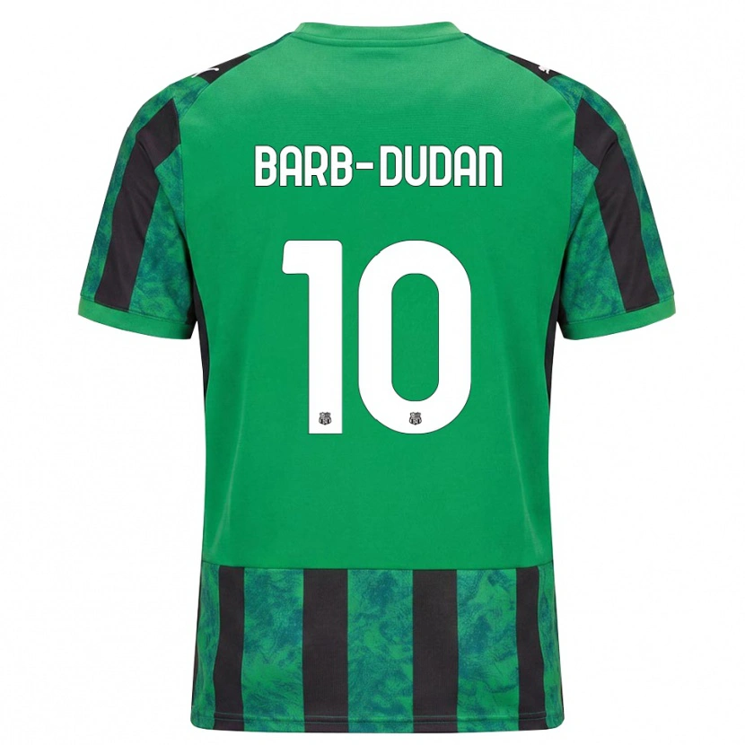 Danxen Barn Marco Barb-Dudan #10 Grön Svart Vit Hemmatröja Matchtröjor 2026/27 Tröjor T-Tröja