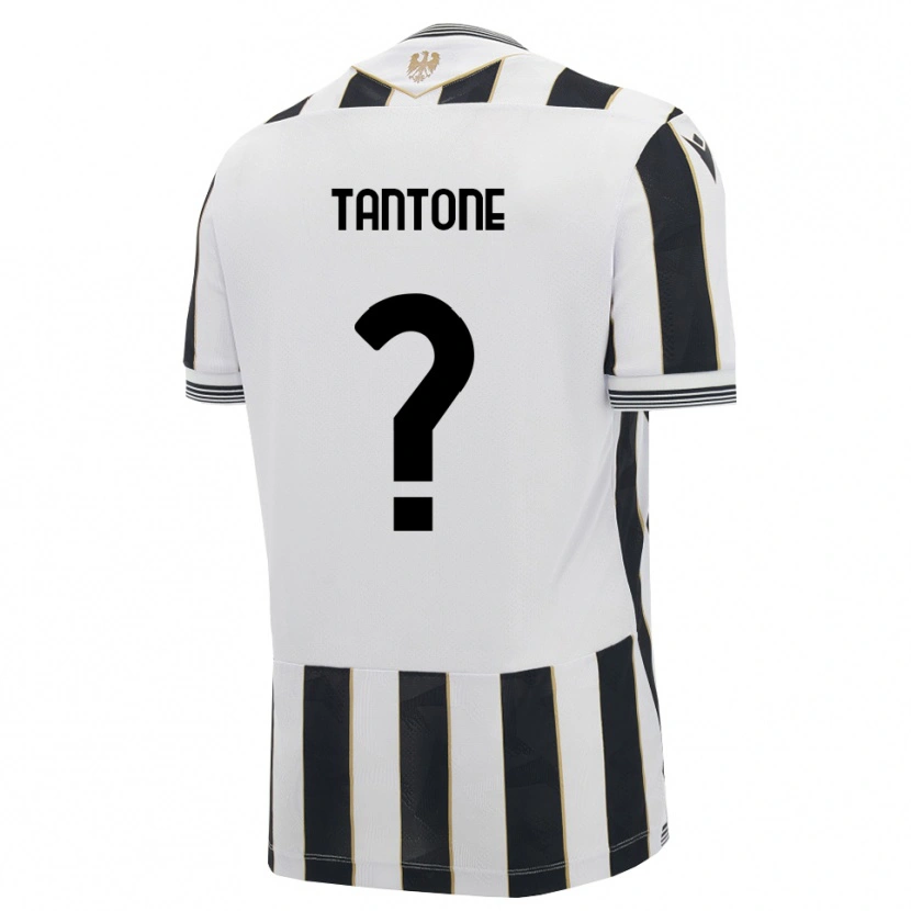 Danxen Barn Riccardo Tantone #0 Svart Vit Rosa Hemmatröja Matchtröjor 2026/27 Tröjor T-Tröja