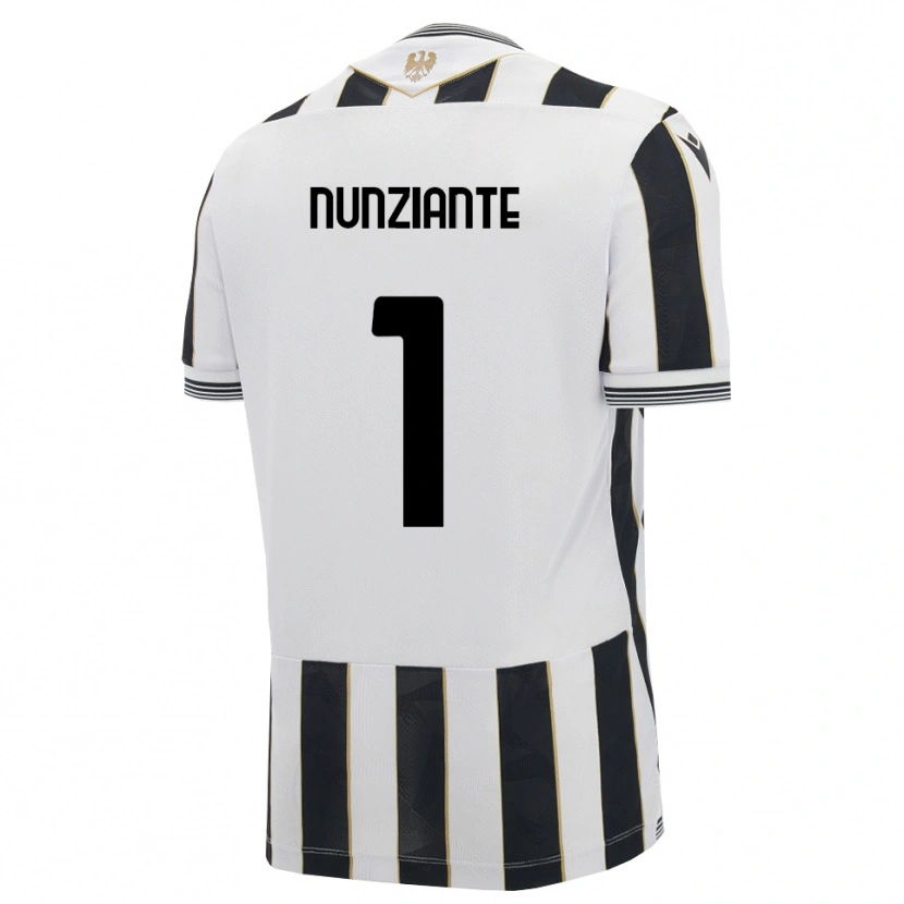 Danxen Barn Alessandro Nunziante #1 Svart Vit Rosa Hemmatröja Matchtröjor 2026/27 Tröjor T-Tröja