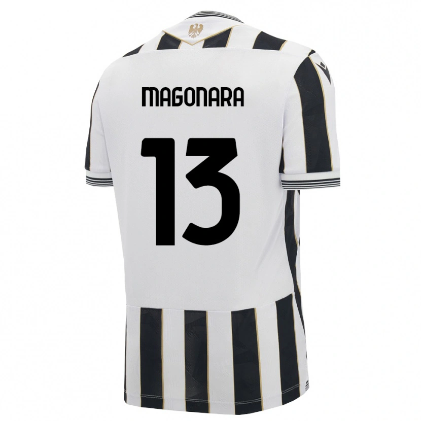 Danxen Barn Matteo Magonara #13 Svart Vit Rosa Hemmatröja Matchtröjor 2026/27 Tröjor T-Tröja