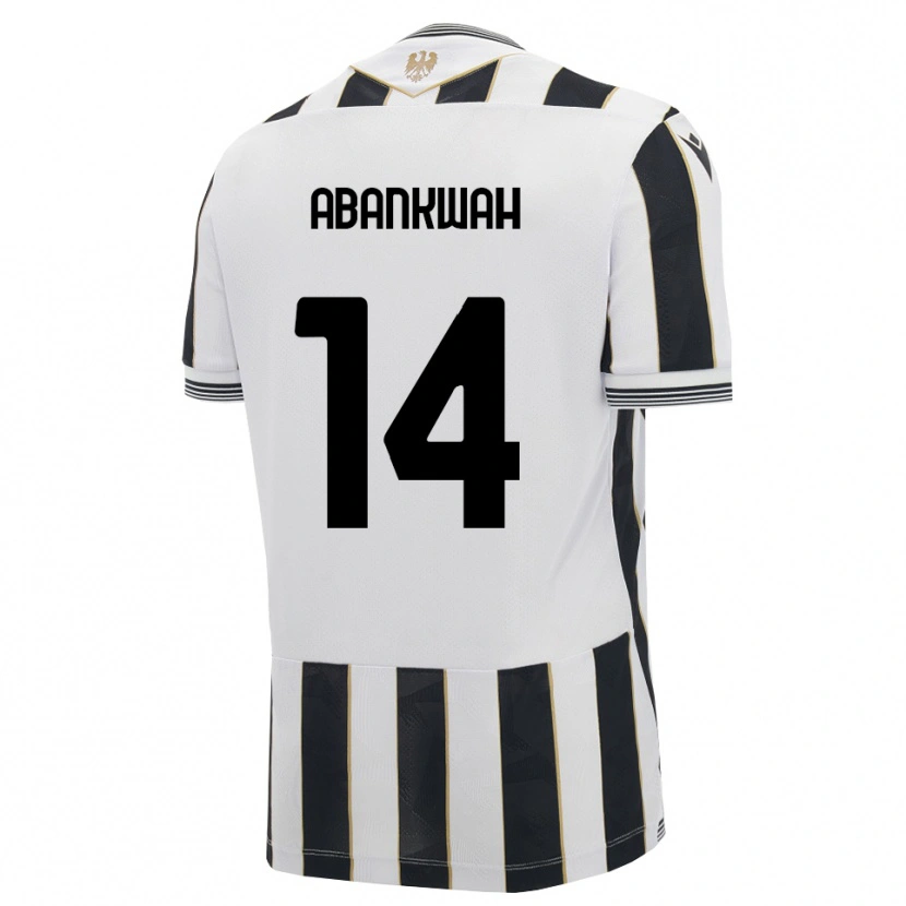 Danxen Barn James Abankwah #14 Svart Vit Rosa Hemmatröja Matchtröjor 2026/27 Tröjor T-Tröja