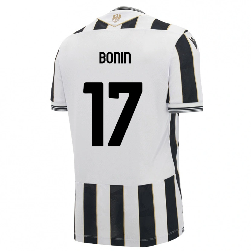 Danxen Barn Luca Bonin #17 Svart Vit Rosa Hemmatröja Matchtröjor 2026/27 Tröjor T-Tröja